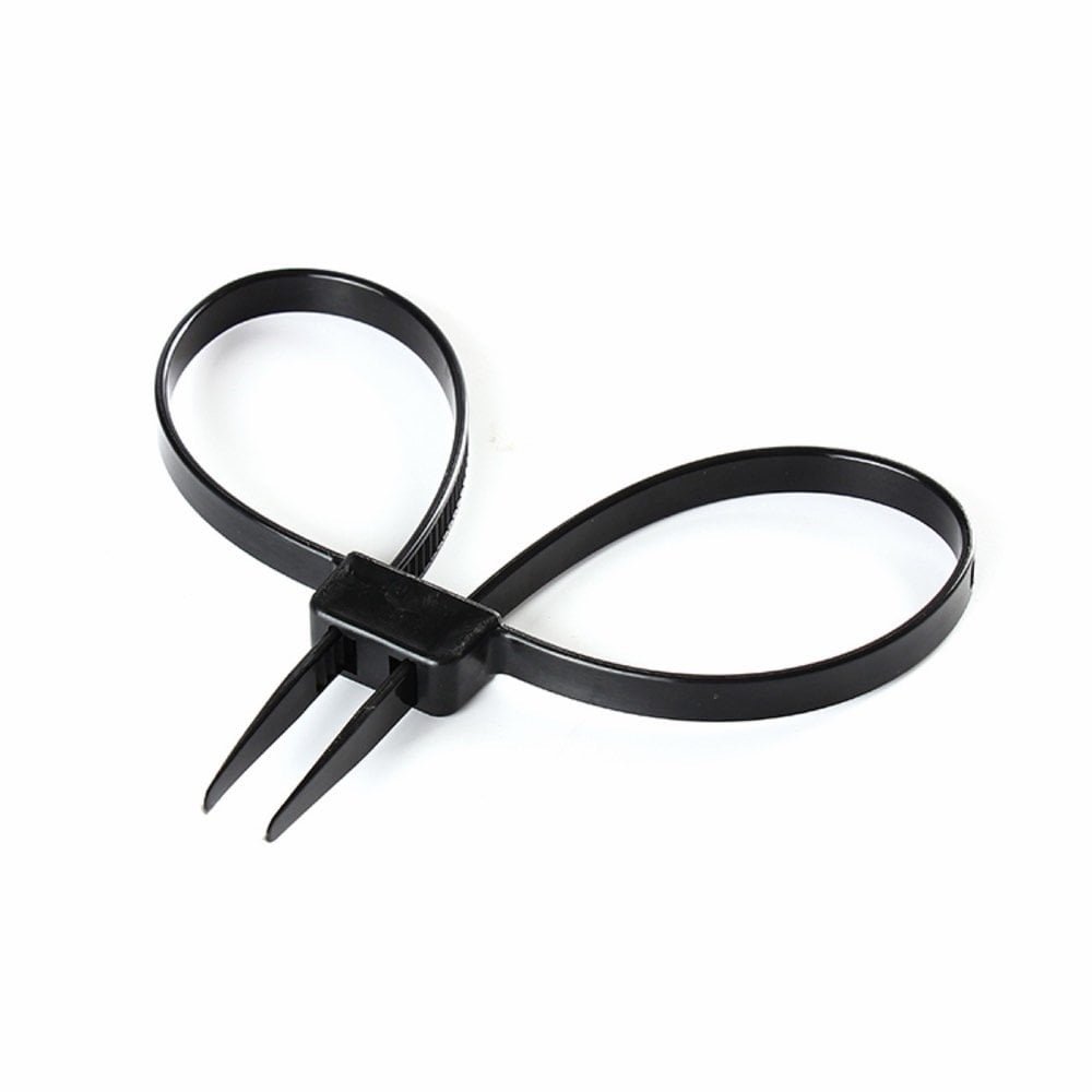 Push-mount cable ties